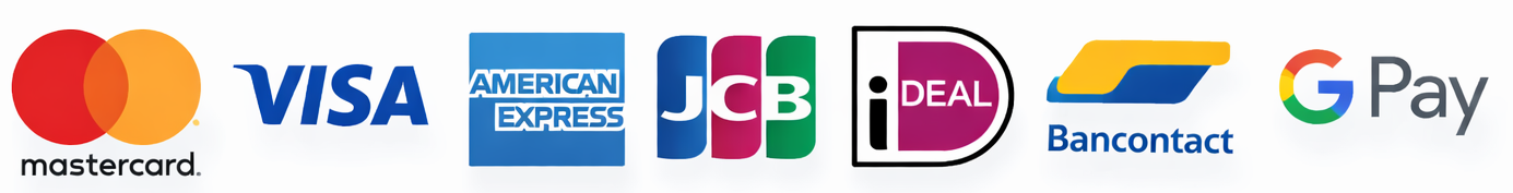 Secure payments: Stripe, Visa, Mastercard