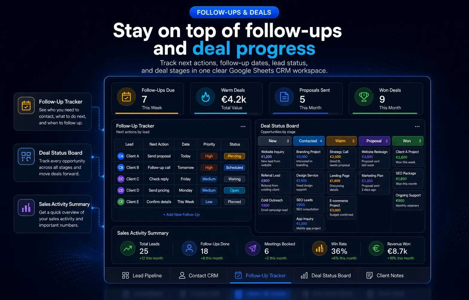 Freelancer Finance Tracker preview